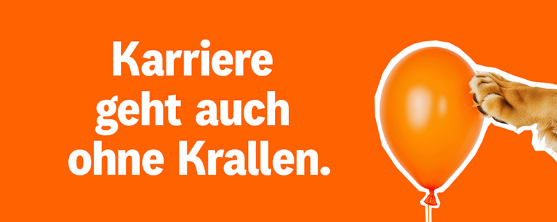 Karriere geht auch ohne Krallen.