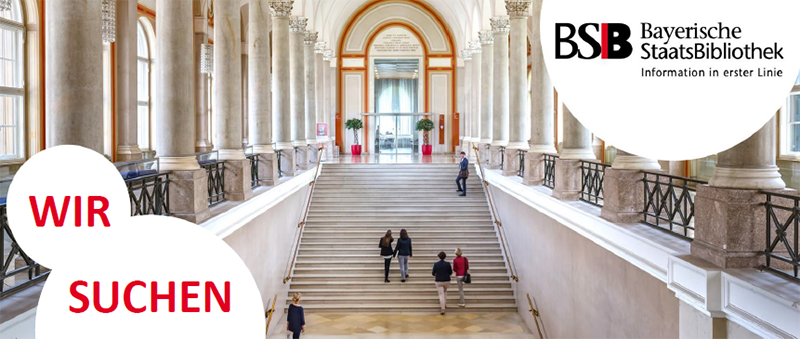 Bayerische StaatsBibliotherk - Wir suchen