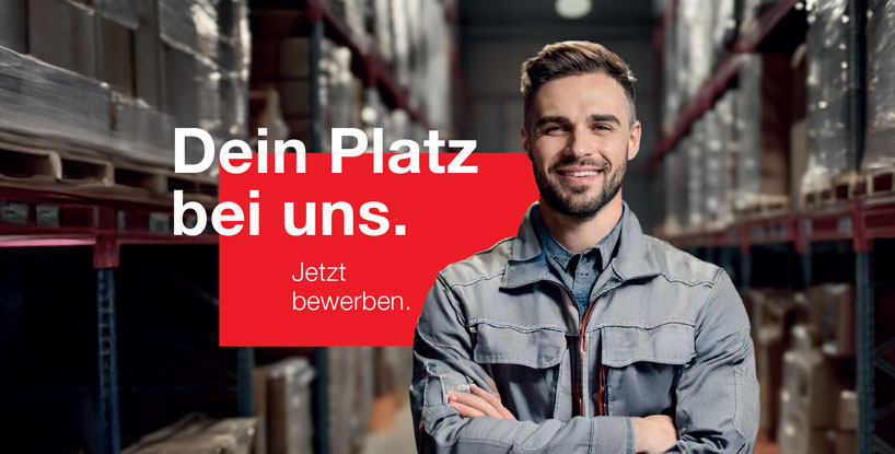 Dein Platz bei uns. Jetzt bewerben