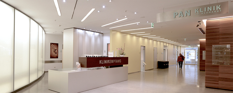 heller Empfangsbereich