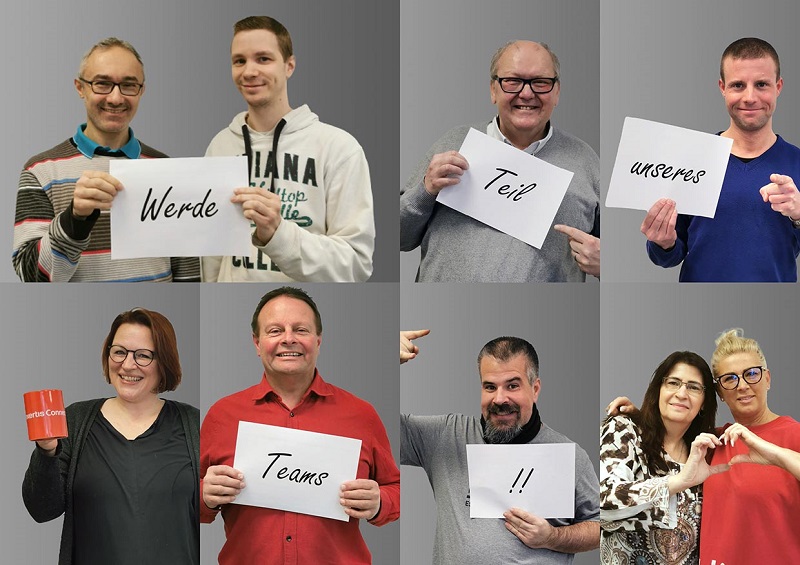 Werde Teil unseres e Teams!