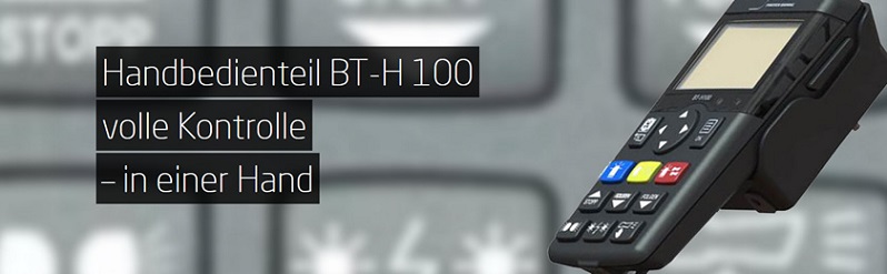 Handbedienteil BT-H100 volle Kontrolle - in einer Hand