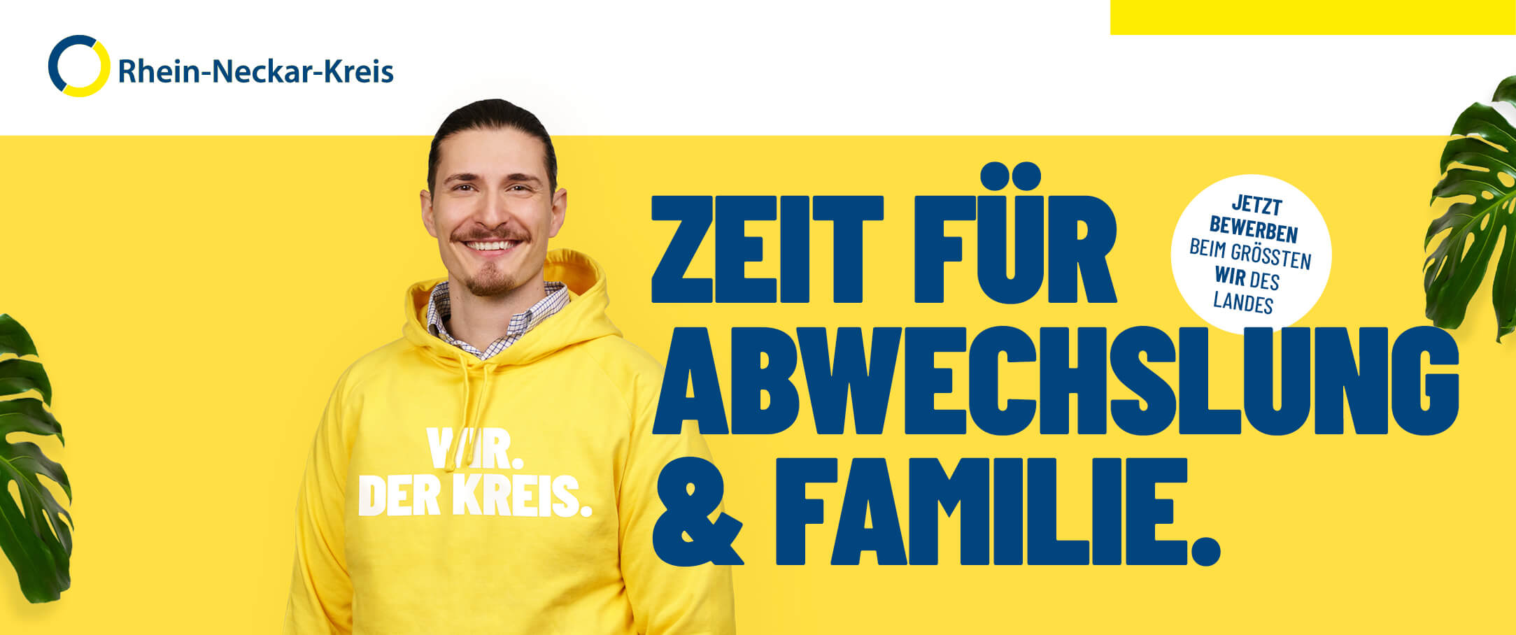 Rhein-Neckar-Kreis - Frau im gelben Hoodie - Jetzt bewerben beim grössten wir des Landes. - Zusammen mehr bewergen.