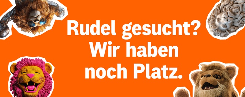 Pixel-Löwe mit Rudel gesucht? Wir haben noch Platz.