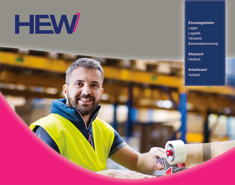 Lagerarbeiter - Herforder Elektromotoren-Werke GmbH & Co. KG