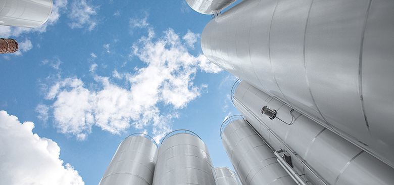 Industrielle Lagertanks