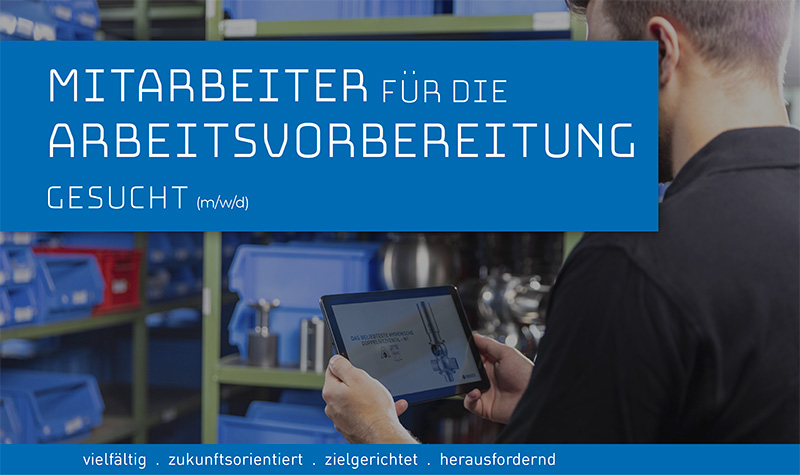 Mitarbeiter - Mitarbeiter für die Arbeitsvorbereitung m/w/d