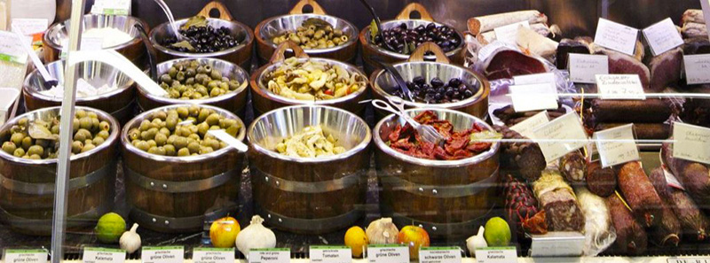 Oliven auf dem Markt