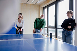Tischtennis im Büro