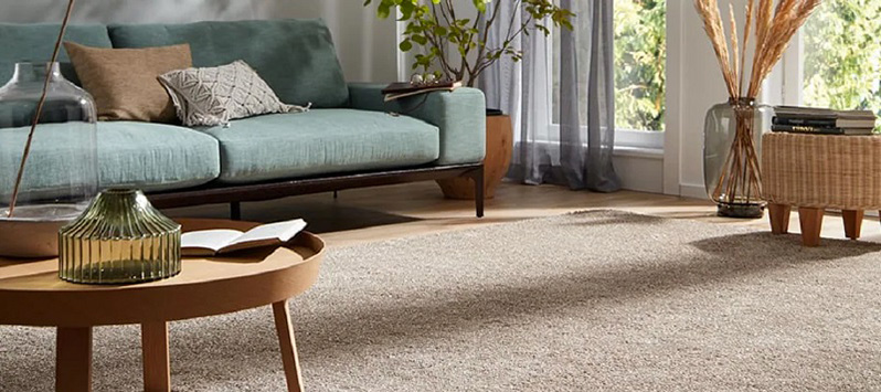 Grünes sofa intro helles wohnzimmer