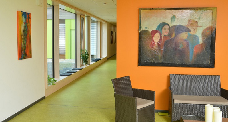 Gemälde an der Wand