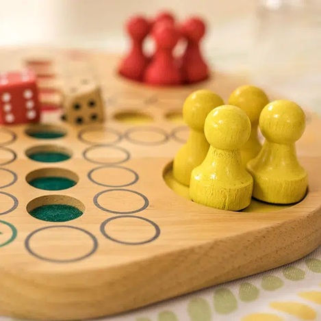 Mensch-ärgere-dich-nicht Spielbrett