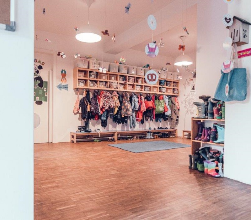 im Inneren des Kindergartens