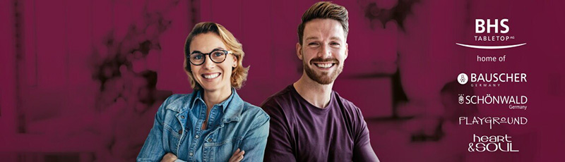 Mann und Frau - BHS tabletop AG