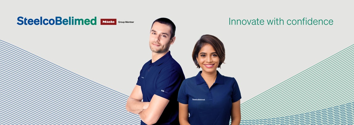 Mann und Frau - SteelcoBelimed AG - Innovate with confidence