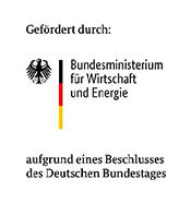 Gefördert durch: Bundesministerium für Wirtschaft und Energie aufgrund eines Beschlusses des Deutschen Bundestages