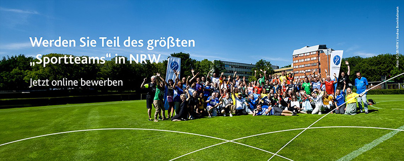 Sportteam - Werden Sie Teil des größten Sportteams in NRW