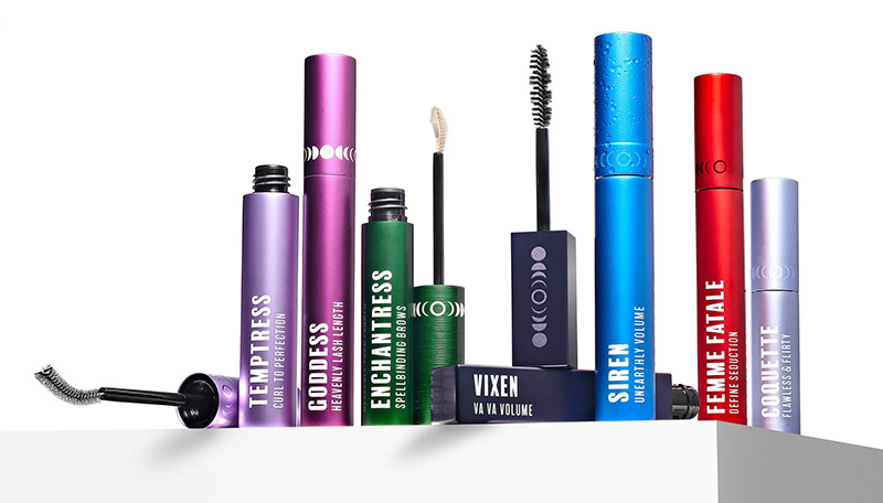 verschiedene Mascaras für Wimpern