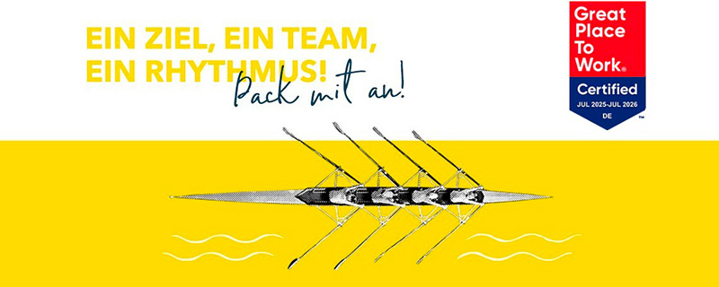 Great Place To Work. EIN ZIEL, EIN TEAM, EIN RHYTHMUS!