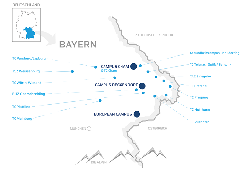 Bayern Karte