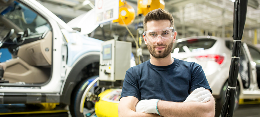 Template Helfer (m/w/d) Produktion in der Automobilindustrie (23,09€/h) von DEKRA Arbeit GmbH.