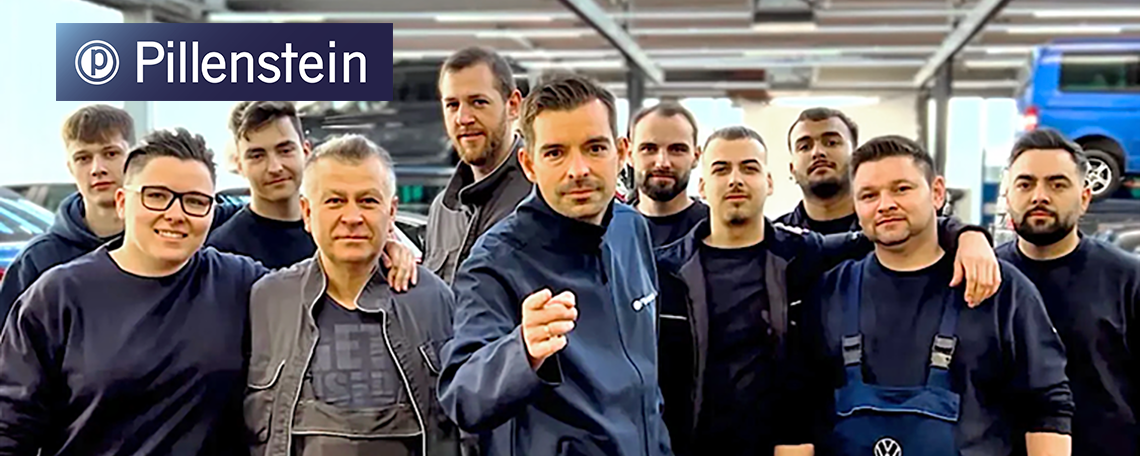 Slideshow showing company branding and visual identity