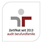 Zertifikat seit 2013 Audit Beruf und Familie