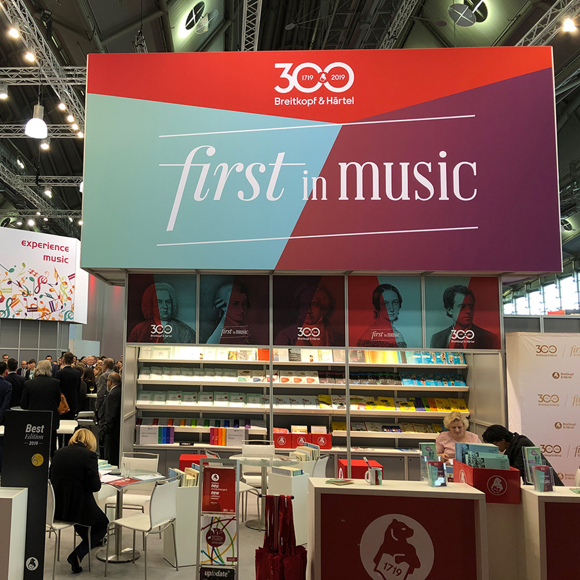 Breitkopf & Härtel first in music