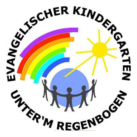 Logo: Evangelischer Kindergarten unterm Regenbogen
