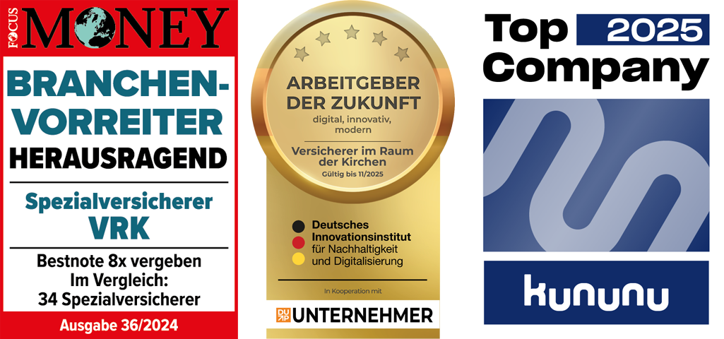 Logo: (VRK) Versicherer im Raum der Kirchen Krankenversicherung AG