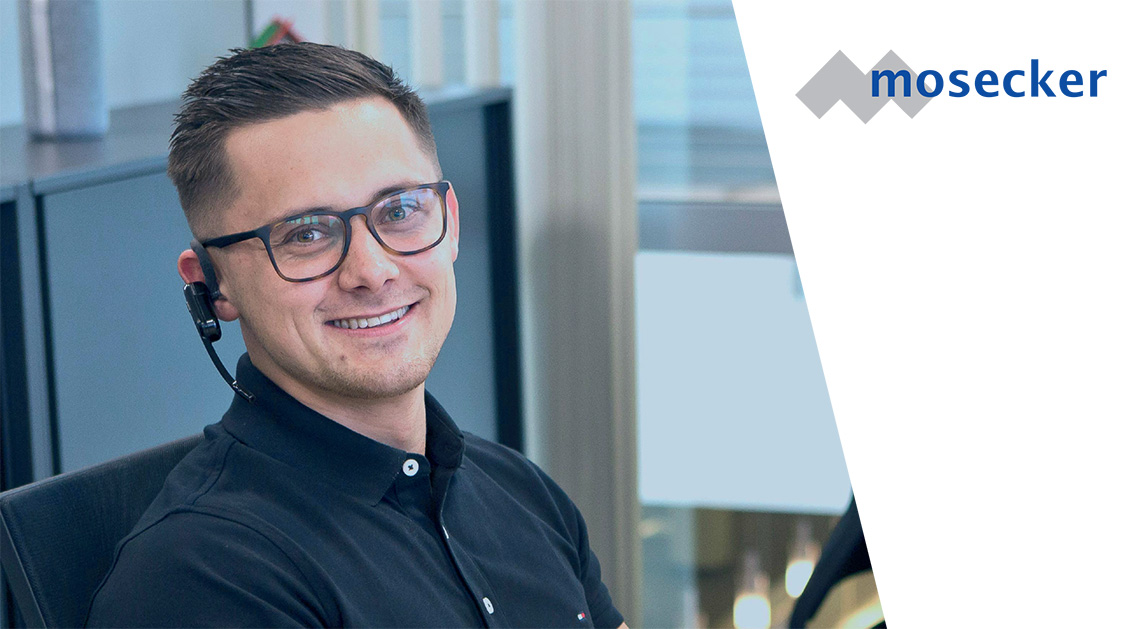 Mitarbeiter der Firma Mosecker GmbH & Co. KG