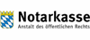 Notarkasse Anstalt des öffentlichen Rechts Notarkasse Anstalt des öffentlichen Rechts