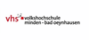 Firmenlogo: Volkshochschule Minden/Bad Oeynhausen