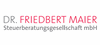 Firmenlogo: Firmenlogo: Dr. Fried-bert Maier Steuerberatungsgesellschaft mbH