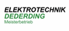 Firmenlogo: Firmenlogo: Elektrotechnik Dederding Meisterbetrieb
