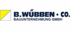 Firmenlogo: B. Wübben & Co. Bauunternehmung GmbH