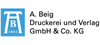 Firmenlogo: A. Beig Druckerei und Verlag GmbH & Co. KG