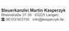 Steuerkanzlei Martin Kasperzyk Steuerkanzlei Martin Kasperzyk