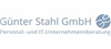 Firmenlogo: Günter Stahl GmbH Personal- und IT-Unternehmensberatung
