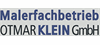 Firmenlogo: Otmar Klein GmbH Malerfachbetrieb