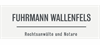 Firmenlogo: Fuhrmann Wallenfels Rechtsanwälte Partnerschaftsgesellschaft