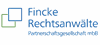 Firmenlogo: Fincke Rechtsanwälte Partnerschaftsgesellschaft mbB