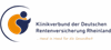 Firmenlogo: Klinikverbund der Deutschen Rentenversicherung Rheinland Firmenlogo: Klinikverbund der Deutschen Rentenversicherung Rheinland