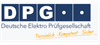 Firmenlogo: DPG Deutsche Elektro Prüfgesellschaft mbH Firmenlogo: DPG Deutsche Elektro Prüfgesellschaft mbH