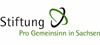 Firmenlogo: Stiftung Pro Gemeinsinn in Sachsen