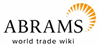 Firmenlogo: ABRAMS world trade wiki