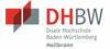 Firmenlogo: Duale Hochschule Baden-Württemberg