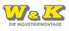Firmenlogo: W&K Gesellschaft für Industrietechnik mbH Firmenlogo: W&K Gesellschaft für Industrietechnik mbH