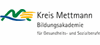 Firmenlogo: Bildungsakademie für Gesundheits- und Sozialberufe des Kreises Mettmann GmbH Firmenlogo: Bildungsakademie für Gesundheits- und Sozialberufe des Kreises Mettmann GmbH