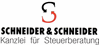 Firmenlogo: Schneider & Schneider Kanzlei für Steuerberatung